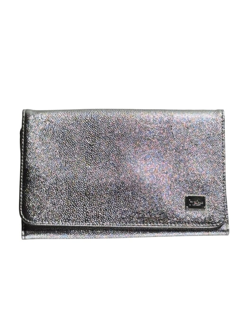 IT Brushes for Ulta Silver tri-fold case withZip Compartment